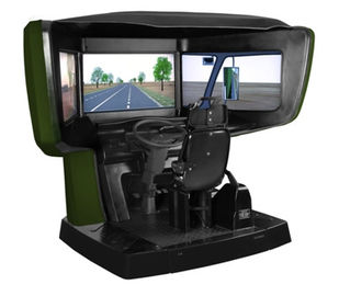 Manual driving simulator , 42 inch LCD screens driving simulator
