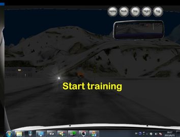 3D Driving Simulator Software with Evaluation System