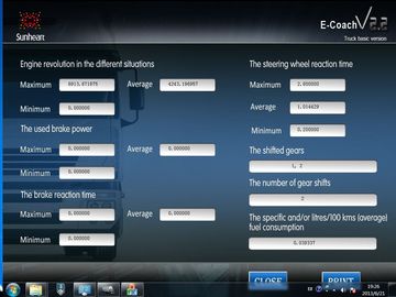 3D Driving Simulator Software with Evaluation System